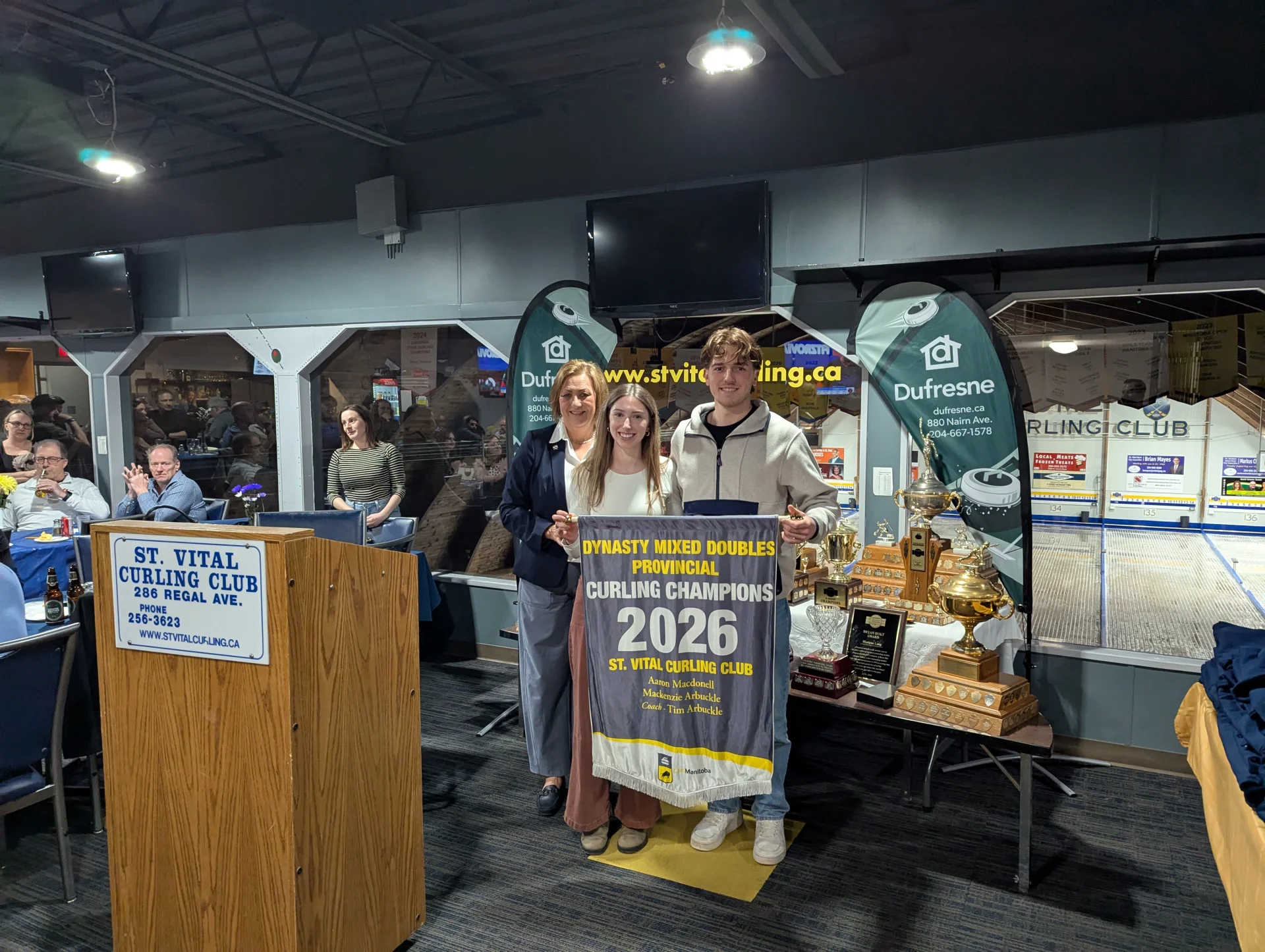 Manitoba Mixed Doubles Champions - 