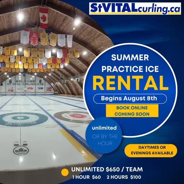 2023 Summer Practice Ice Rental